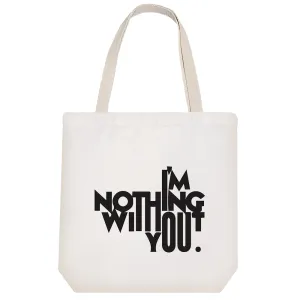 توت بگ پارچه ای Im Nothing With You