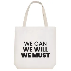 توت بگ پارچه ای We Can We Will We Must