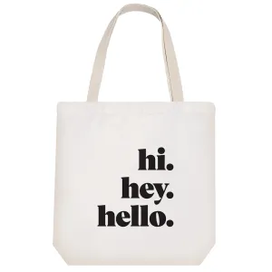 توت بگ پارچه ای Hi Hey Hello