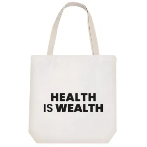 توت بگ پارچه ای Health Is Wealth