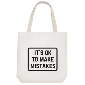 توت بگ پارچه ای It's To Make Mistakes