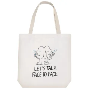 توت بگ پارچه ای Let's Talk Face To Face