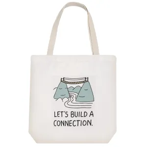 توت بگ پارچه ای Let's Build A Connection