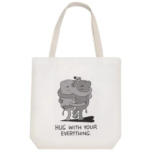 توت بگ پارچه ای Hug With Your Everything