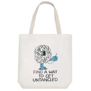 توت بگ پارچه ای Find A Way To Get Untangled