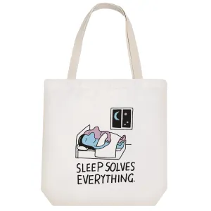 توت بگ پارچه ای Sleep Solves Everything