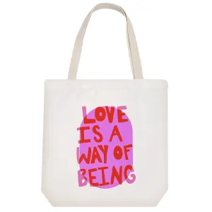 توت بگ پارچه ای Love Is A Way Of Being