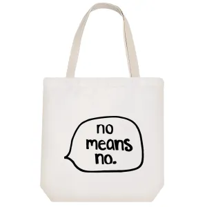توت بگ پارچه ای No Means No