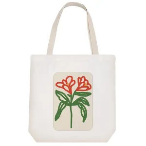 توت بگ پارچه ای گل قرمز