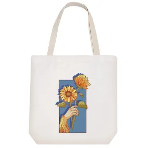 توت بگ پارچه ای گل Flower