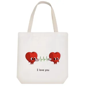 توت بگ پارچه ای عاشقانه