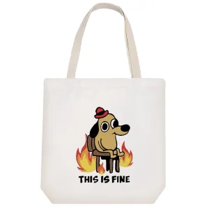 توت بگ پارچه ای This is Fine