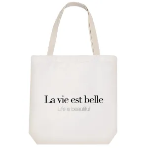 توت بگ پارچه ای La Vie Est Belle
