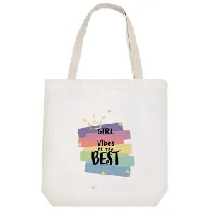 توت بگ پارچه ای Girl Vibes Be The Best