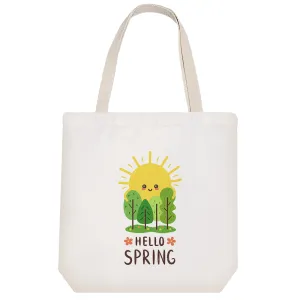 توت بگ پارچه ای Hello Spring