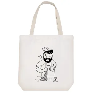 توت بگ پارچه ای شیرینی پز