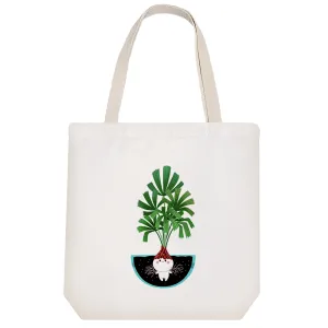 توت بگ پارچه ای گلدان گل