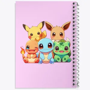 دفتر انیمه پوکمون (Pokemon)