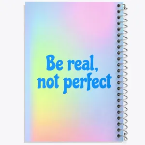 دفتر Be Real Not Perfect