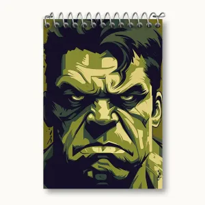 دفتر یادداشت هالک مارول (Marvel)