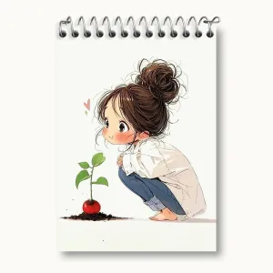 دفتر یادداشت دخترانه کیوت