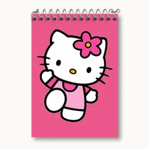 دفتر یادداشت هلو کیتی (Hello Kitty)