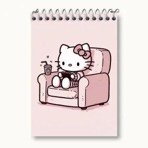 دفتر یادداشت هلو کیتی (Hello Kitty)