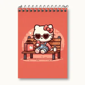 دفتر یادداشت هلو کیتی (Hello Kitty)