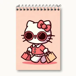 دفتر یادداشت هلو کیتی (Hello Kitty)