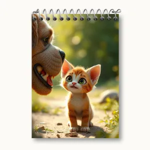 دفتر یادداشت گربه و سگ
