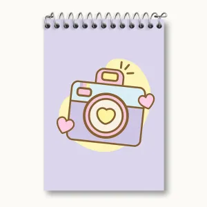 دفتر یادداشت دوربین عکاسی