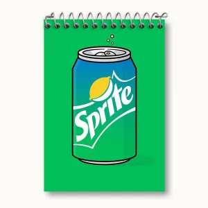دفتر یادداشت نوشابه اسپرایت (Sprite)
