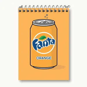 دفتر یادداشت نوشابه فانتا (Fanta)