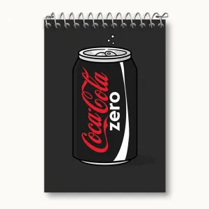 دفتر یادداشت نوشابه کوکاکولا زیرو