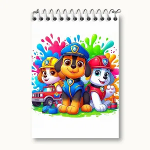 دفتر یادداشت سگ های نگهبان (Paw Patrol)