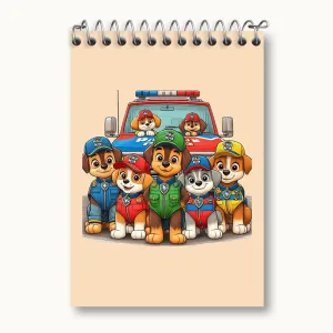 دفتر یادداشت سگ های نگهبان (Paw Patrol)