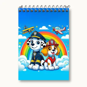 دفتر یادداشت سگ های نگهبان (Paw Patrol)