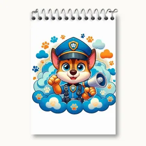 دفتر یادداشت چیس سگ های نگهبان (Paw Patrol)