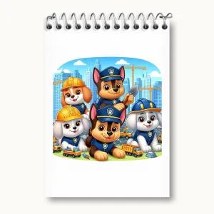 دفتر یادداشت سگ های نگهبان (Paw Patrol)