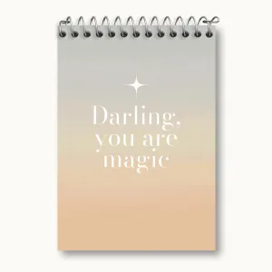 دفتر یادداشت Darling You Are Magic