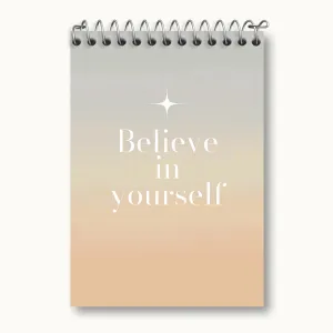 دفتر یادداشت Believe In Yourself