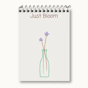 دفتر یادداشت Just Bloom