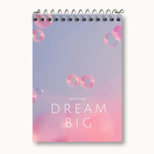 دفتر یادداشت Work Hard Dream Big
