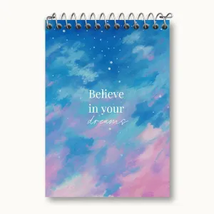 دفتر یادداشت Believe In Your Dreams