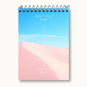 دفتر یادداشت Quiet Your Mind Free Your Body