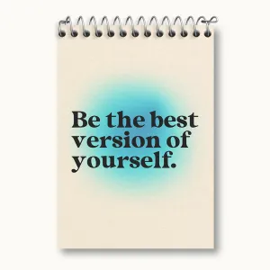 دفتر یادداشت Be The Best Version Of Yourself