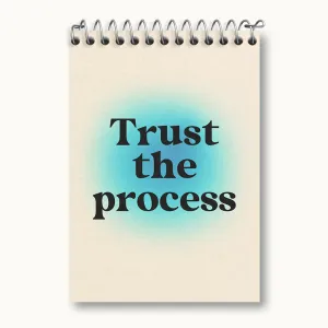 دفتر یادداشت Trust The Process