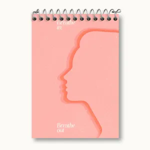 دفتر یادداشت Breathe In Breathe Out