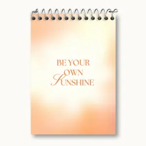 دفتر یادداشت Be Your Own Funshine