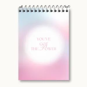 دفتر یادداشت You've Got The Power